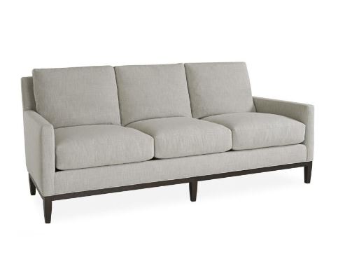 Crafted by Lee Industries in the USA, the 139903 Sofa offers customizable options for a perfect fit in any space. With sturdy wooden legs, it boasts both style and durability. Experience high-quality American craftsmanship in your own home.