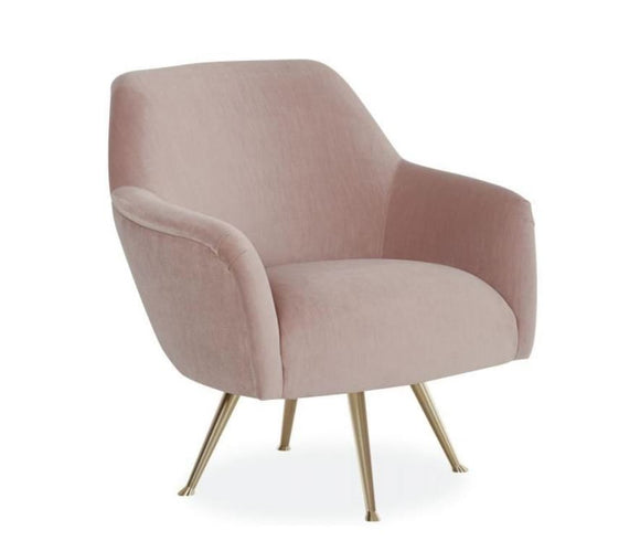 Pink Modern swivel chair