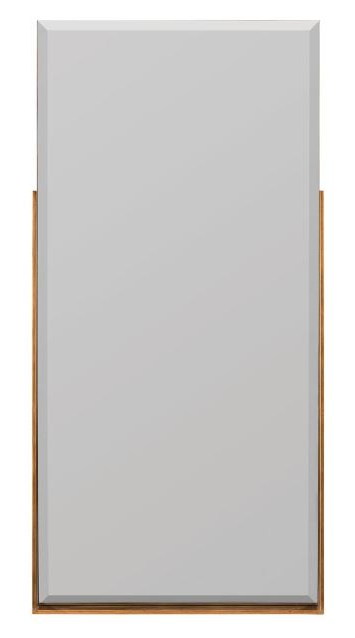Abberton Mirror with brass and gold leave trim.