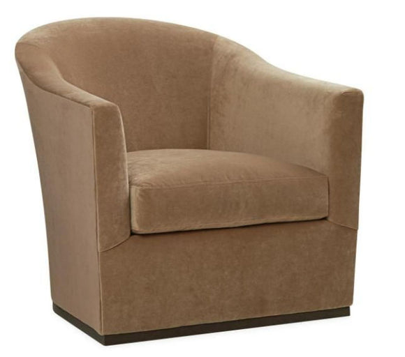 Custom lee 570201 swivel chair