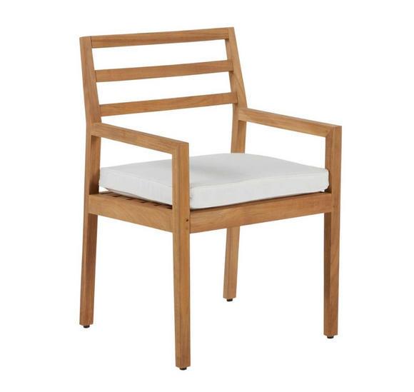 Santa Barbara teak arm chair