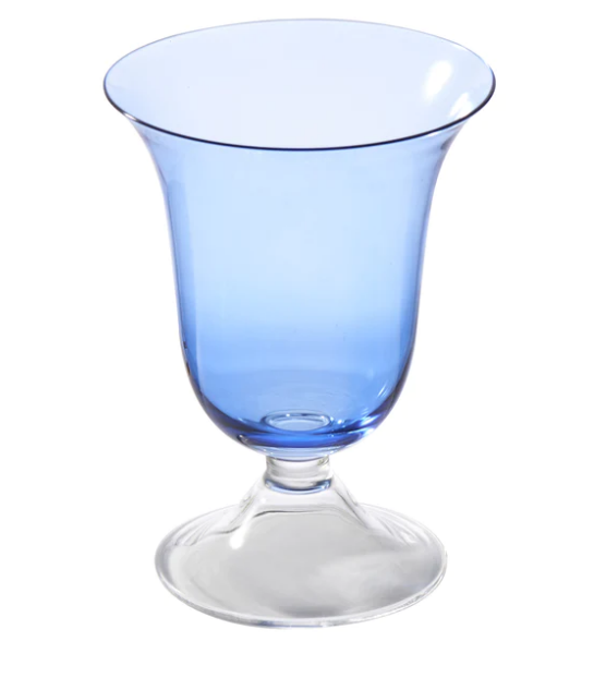 ADRIANNA COBALT WATER GLASS