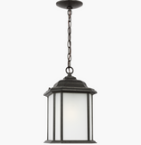 KENT ONE LIGHT OUTDOOR PENDANT OXFORD BRONZER