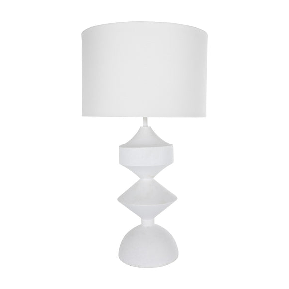 MADDOX TABLE LAMP-WHITE