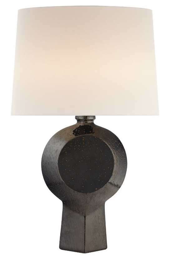 Nicole Table Lamp in Boiling Black