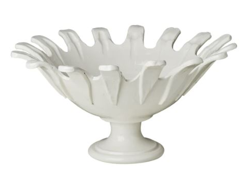 PETAL FOOTED BOWL