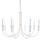 QUINCI WHITE CHANDELIER