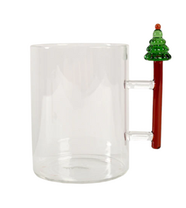 Christmas Tree Mug, Set of 4