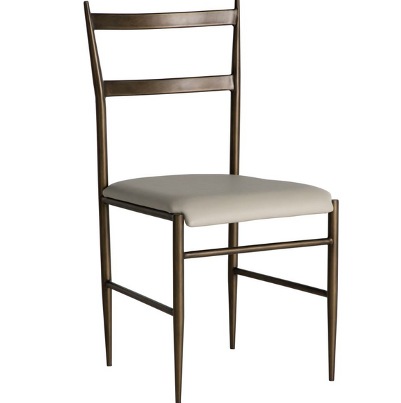 WARD LEATHER DINING CHAIR