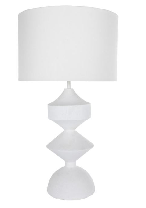 WHITE MADDOX TABLE LAMP