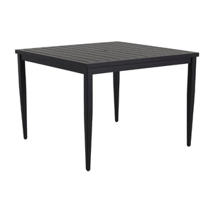 brookings square dining table slate grey