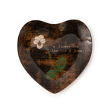 Sm Heart Decoupage Plates