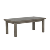 oyster club aluminum coffee table