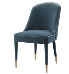 BRIE BLUE DINING CHAIR S/2