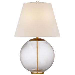MORTEN CLEAR TABLE LAMP - Donna's Home Furnishings in Houston