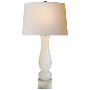 ALABASTER TABLE LAMP - Donna's Home Furnishings in Houston