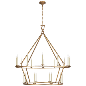 DARLANA XL TWO-TIERED CHANDELIER