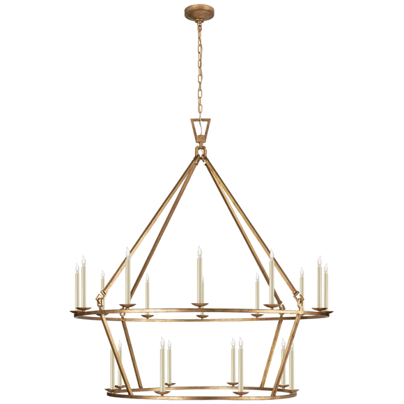 DARLANA XL TWO-TIERED CHANDELIER