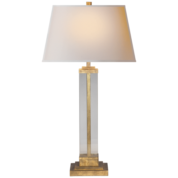 Wright Gilded Lamp - Donna's Home Furnishings in Houston